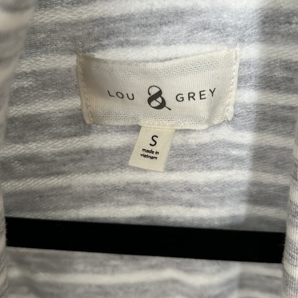 New without tags Lou & Grey stripped open front shawl cardi - Picture 2 of 2